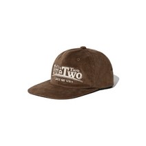OIOI 오아이오아이 A DAY OF US CORDUROY CAP BROWN