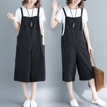 ZENCY 젠시 국내배송 양포켓 줄무늬 멜빵바지 봄신상 점프수트 여름바지 멜빵바지