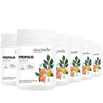 6개 헬스윈 뉴질랜드 프로폴리스 3000 100정 직구 건강식품