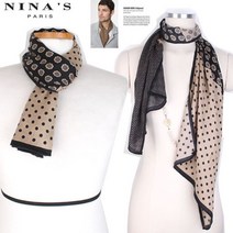 니나스파리 슬림경량_벨벳캐시터치남녀머플러(1SS191)