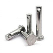 1/10pcs M3 M4 M5 M6 M8 M10 M12 304 A2 스테인레스 스틸 플랫 헤드 베어링 원통형 위치 지정 삽입 구멍 축, 2pcs M8_45mm