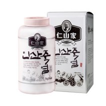 (주)인산가 정품 9회 인산죽염 1kg분말 + 흑삼분말 함유 금흑블랙초코크런치(170g), 1박스, 1000ml