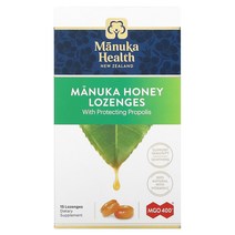 Manuka Health 마누카 꿀 사탕 블랙커런트 MGO 400+ 15개, 오리지널