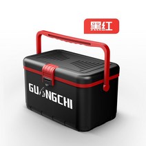 생새우 살림통 기포기 10리터 미니 다기능 먹이 산소 펌프 초경량 미끼 아이스박스 쿨러, 10l 엘레강트 블랙 클래식