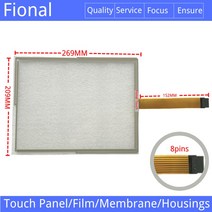 Rev터치 스크린 패널 유리 디지타이저. A TPI 1389-002 Trimble 81342-XX-SP Rev 터치