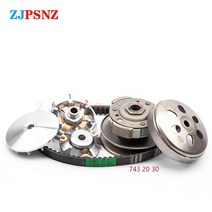 GY6 125cc 150cc 오토바이 벨트 풀리 구동 휠 클러치 어셈블리 스쿠터 예비 부품 디스크 압력 플레이트 호환, 06 F