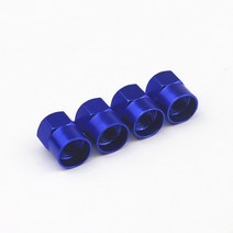 알루미늄 자동차 타이어 휠 밸브 스템 캡 4 개 메르세데스 벤츠용 W124 AMG W220, [03] Blue, [27] For Opel