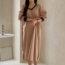 블링데이 여성 고급 가을 30대40대 롱 미시원피스