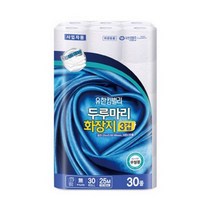 유한킴벌리 무형광 3겹 화장지(25MX30롤)/미용티슈/휴지/티슈/각티슈/생활용품/화장지/물티슈/사무용품/점보롤/냅킨