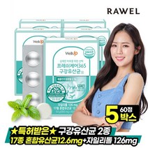 로엘 웰업 프레쉬케어365 구강유산균 5박스 (10개월분), 로엘 프레쉬케어365 구강유산균 5박스