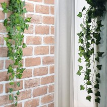 패밀리 레스토랑 창문장식 인조 담쟁이 넝쿨 진열용품 조화 전시장인테리어 디스플레이