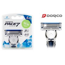 페이스7 전용소프트 도루코 면도날(4P) 중학생 20대남성 입대준비물 면도기헤드 실용적 입대용품 남친선물, 1개