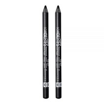 Rimmel Scandaleyes 방수 Kohl Kajal 라이너 블랙 0.6g(0.6온스) 2개