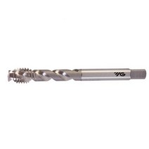(반품불가)와이지원 알루미늄용 스파이럴탭 5x0.8p 8mm 60 (1EA)스파이럴텝 스파이럴탭 기계탭 태핑머신 절삭 초경 공작 탭 다이스 스파이럴탭, 본상품