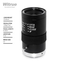 홈CCTV 가정용CCTV 무선CCTV Witrue CCTV 렌즈 6-15mm Varifocal CS 마운트 수동 IRIS ZOOM F1.4 감시 보안, 한개옵션0