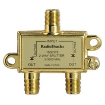 RadioShack 3.0GHz 양방향 위성/광대역 다이오드 스플리터