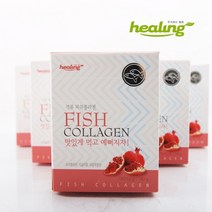 힐링 석류 100%리얼 피쉬콜라겐 240g 100% 특허받은 그래뉼가공 흡수력UP 생선비늘콜라겐 펩타이드 이너뷰티콜라겐 피부속부터 탱탱 수분충전 보습 세포보호 건조 환절기 피부건강 촉촉 탄력 수분폭탄 저분자콜라겐 히알루론산 에스트로겐 멀티비타민 중금속NO, 1박스