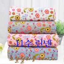 원단도매집 오일릴리풍데이지 린넨11수 사계절린넨, 오일릴리풍데이지-그레이