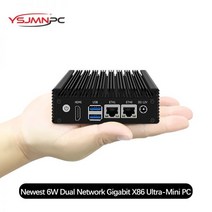 X86-p1 소프트 라우팅 N3050/N3160/N3700 미니 호스트 6W 저전력 에너지 가드웨어 팬리스 절약 마이크로 컴퓨터, [02] N3160, [03] UK, [02] No RAM No Storage