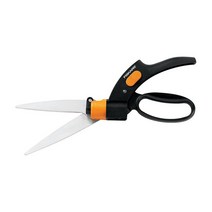 Fiskars 92146964J 정원 Shear Ease 360도 회전 잔디 트리머 블랙