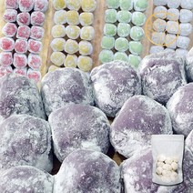 브랜드없음 한입떡 찹쌀떡경단 400g(20개입) 멜론딸기바나나포도, 흰떡