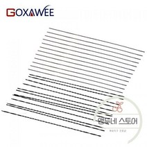 스크롤 쏘 목공 스카시 톱 기계 미터 블레이드 지그 나선형 치아 목재 금속 스트레이트 이빨