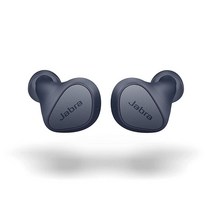 Jabra 엘리트 3 인이어 트루 무선 블루투스 이어버드 다크 그레이 선명한 통화 맞춤형 사운드 및 모노 모드를 위한 4개의 내장 마이크 포함 소음 차단 기능, Elite 3, Navy