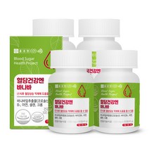 종근당 혈당건강엔 바나바 90정 / 식후 혈당상승 억제, 4박스