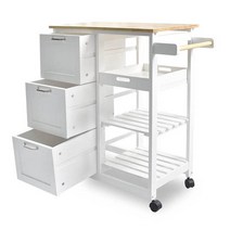 이동식 주방 수납 트롤리 정리바구니 보관 아일랜드 카트 드롭 리프 탑 잠금 가능한 바퀴가 달린 트롤리 향신료 수건 랙