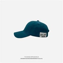 부드러운 끈적 끈적한 천 편지 뭉치 혀 모자 여성 봄과 여름 거리 패션 커플 스포츠 야구 모자