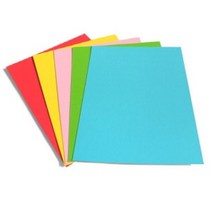 [모비딕컴퍼니] 하드보드지 마커용패드 스케치북 마카용스케치북 화방용도화지 종이도화지, 잇★ 4절하드보드지(칼라10매)문구 미술 제도용지류, 잇★ 바다