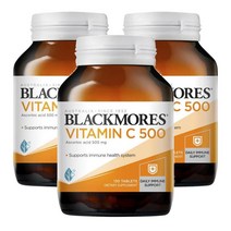 뉴질랜드 블랙모어스 Blackmores Vitamin C 비타민C 500mg 130정, 3팩