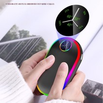 찐노마진몰 충전식 휴대용 전기 손난로 보조배터리 7800mah 대용량 usb 충전용 전자핫팩 핸드워머, 블랙