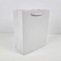 단색 종이 쇼핑백 특소 소 중 대 특대 검정 흰색 회색 레드 그린, 단색-화이트