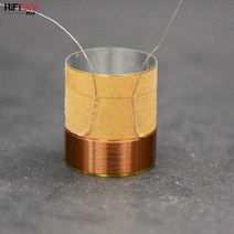 라앤모 스피커악세사리 HIFIDIY라이브 3 인치 18 255mm 755mm 베이스 보이스 코일 스피커 수리 액세서리 흰색 알루미늄 사운드 공기 배출구 DIY 부품, 1 Piece+38.5mm