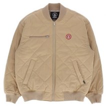 볼컴 남여공용 다이아몬드 퀼팅 오버핏 경량 패딩 점퍼