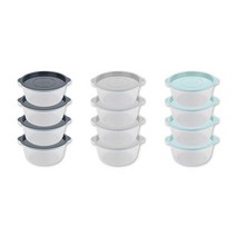 냉동밥 반찬소분 냉장냉동 전자렌지용기4p 냉장고정리용기, 라이트그레이 4P