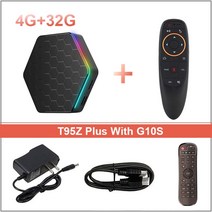 T95Z 플러스 스마트 TV 박스 안드로이드 12 Allwinner H618 4GB 32GB 64GB 와이파이 6 TVBOX 4K 미디어 플레이어 BLE 5.0 셋톱, 미국 플러그, 07 4G 32G G10S