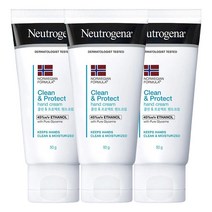 뉴트로지나 클린 앤 프로텍트 핸드크림, 50g, 3개