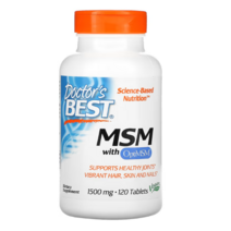 닥터스베스트 MSM 식이유황 1500mg 타블렛 120캡슐 Opti, 120정, 1개