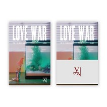 [YENA] 최예나 싱글1집 랜덤1종 1st Single Album / Love War 포카앨범 / 포토카드패키지&슬리브+QR카드+포토카드(2종)+스티커2종+크레딧+사용자가이드, 1개