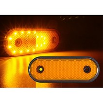 용달차 포터2 LED 사이드 램프 24V 옐로우 2.5톤 메가 차폭등 덤프화물 25인승미니버스 차량용 스카니아 츄레라 대형트럭 윙바디 현대 전구