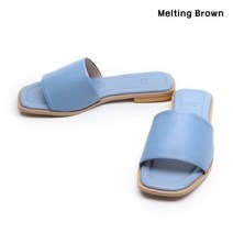 셀러허브 패션 [멜팅브라운] 데일리 슈즈 캐주얼 양가죽 슬리퍼 뮬 5color