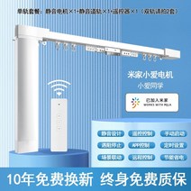 Xiaomi 길이 맞춤 2m ~ 7m 자동 전동 커튼 레일 IoT 스마트 모터 이중 트랙 가이드, Mijia Xiaoai 모터 + 2.5m 이내 직