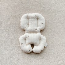 돗투돗x마롤로뜨 체어라이너 유아시트 아기의자 방석 식탁의자 시트, 체어라이너_달콤튤립