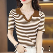 여성용 슬림핏 쫀쫀 반팔 티셔츠 HA599