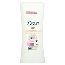 Dove 어드밴스드 투명 땀 억제 데오드란트 깔끔한 마무리 2.6oz(74g)