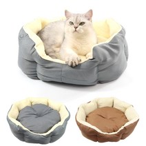동동이네 큰 고양이방석 편한 고양이 쿠션 고양이 방석 사계절 8각 호박 편안한 고양이 숨숨집 세탁가능한 꿀잠 방석 고양이 마약 방석 색상 택1, 그레이