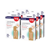 해피홈 고탄력 밴드 멸균 표준형 20p, 6개입