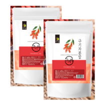 엄마애손 구기자 가루 차 효능 구기자 나무 열매 분말 물 100% 국내산 500g 2봉지